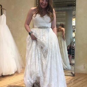 BHDLN lace freesia wedding dress